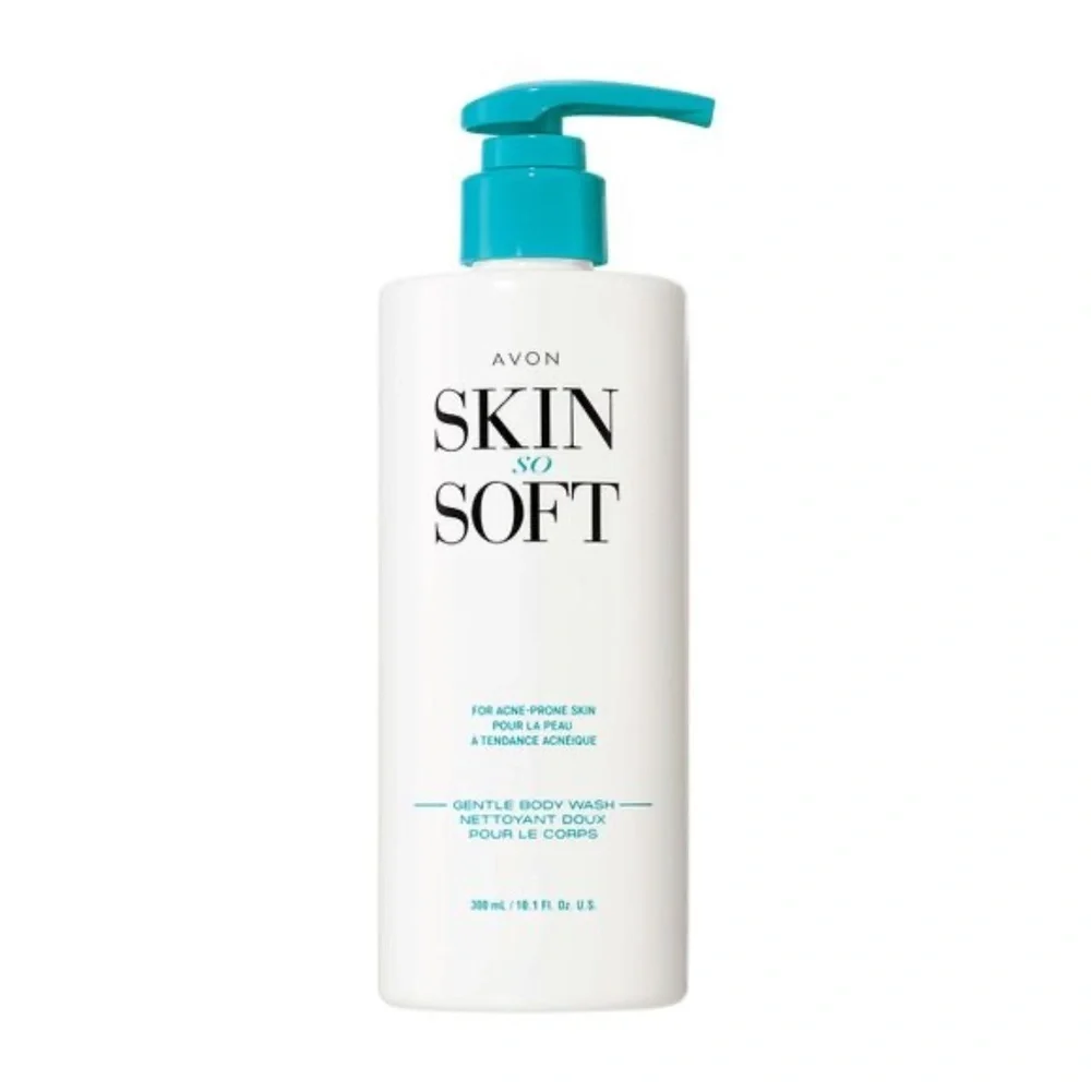 *AVON* Skin So Soft Gentle Acne-Prone Body Wash 10.1 fl. oz.